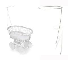 Holder for crib Moses basket drape canopy rod bar clamp pole - MyHappy Baby