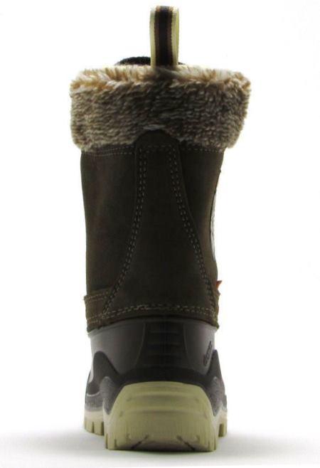 DEMAR Baby Kids Snow Winter Boots Woollen Fur - Polaris Brown