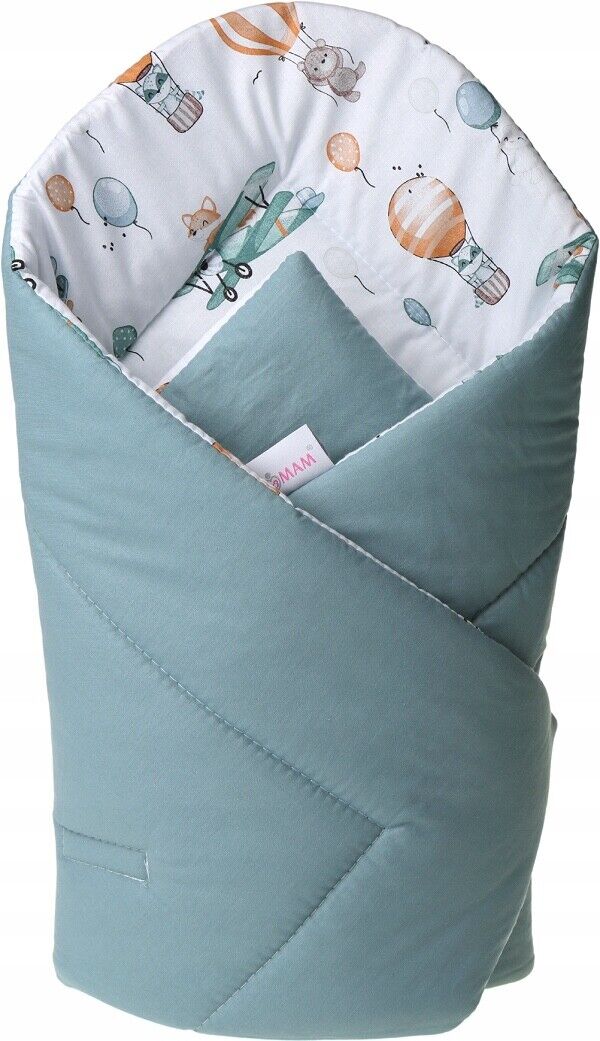 Baby Swaddle Wrap Newborn Bedding Blanket Sleeping Bag Cool Breeze/Dreamy Flight