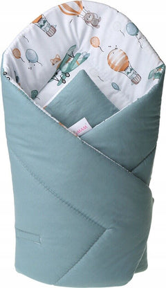 Baby Swaddle Wrap Newborn Bedding Blanket Sleeping Bag Cool Breeze/Dreamy Flight - MyHappy Baby