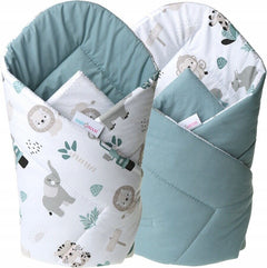 Baby Swaddle Wrap Newborn Bedding Blanket Sleeping Bag Cool Breze/ On Safari - MyHappy Baby