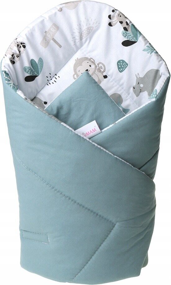 Baby Swaddle Wrap Newborn Bedding Blanket Sleeping Bag Cool Breze/ On Safari