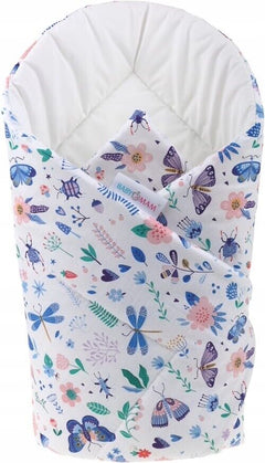 Baby Swaddle Wrap Newborn Bedding Blanket Sleeping Bag Cotton On the Meadow - MyHappy Baby
