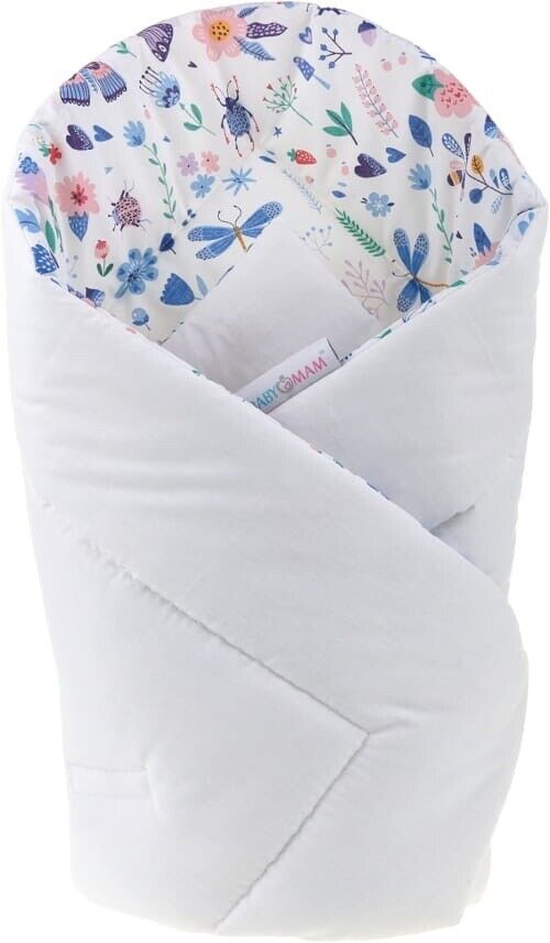 Baby Swaddle Wrap Newborn Bedding Blanket Sleeping Bag Cotton On the Meadow