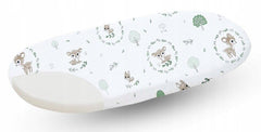 80x38cm Fitted Sheet 100% Cotton for Baby Moses Basket Pram Fairy-tale Forest - MyHappy Baby