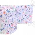 Baby Cot Liner Fit Cot All-round 360cm Straight 100% Cotton On The Meadow