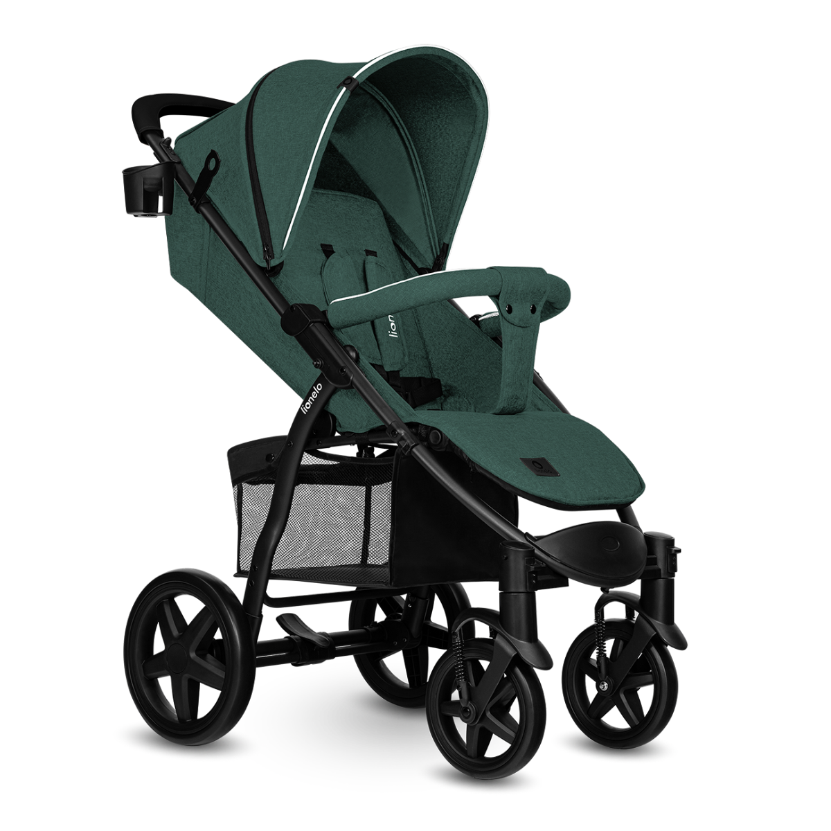 Lionelo Annet Plus Green Forest Baby Compact Stroller Kids Buggy Pushchair