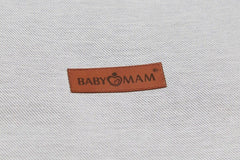 Stroller Buggy Dimple Light Grey/Mint Universal Hooded Footmuff Pushchair - MyHappy Baby