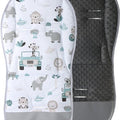 Liner Pushchair Buggy GRAPHITE/ On safari Universal Double Sided Soft Pram Seat