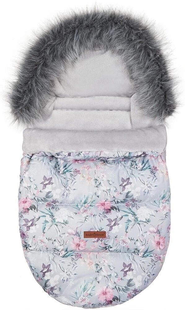 Lavender Garden Baby  Footmuff Collar Stroller Pushchair Sleeping Bag Husky Warm