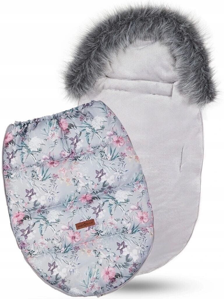 Lavender Garden Baby  Footmuff Collar Stroller Pushchair Sleeping Bag Husky Warm