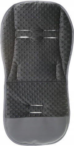 Liner Pushchair Buggy GRAPHITE/ On safari Universal Double Sided Soft Pram Seat - MyHappy Baby