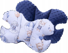 Baby 6pc Walk in the clouds  Double-sided Soft Cocoon Infant Nest Bed Cushion - MyHappy Baby
