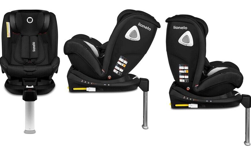 Lionelo Braam Carbon black Baby Child Toddler Safety Car Seat  ISOFIX 0-36 kg