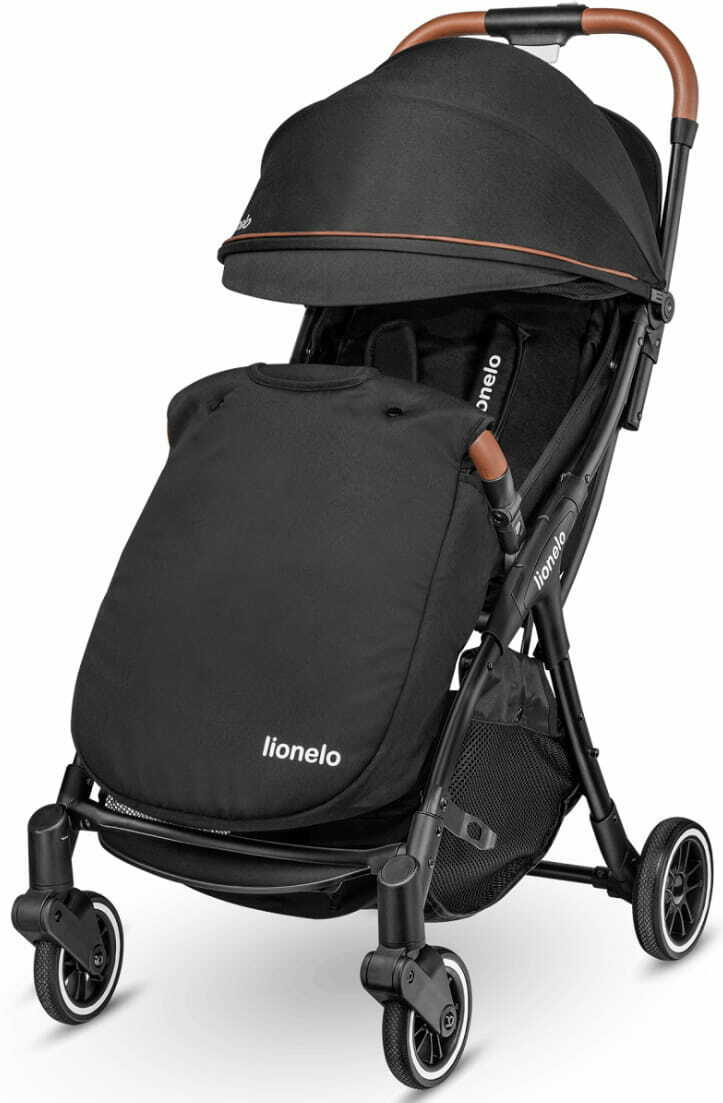 BABY LIGHTWEIGHT Pram Stroller Kids Buggy Pushchair Lionelo Julie One Black