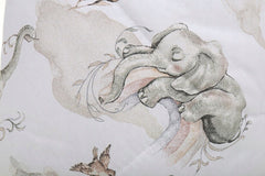 Baby Elephant on the cloud  Swaddle Wrap Newborn Bedding Blanket Sleeping Bag - MyHappy Baby