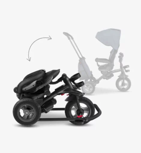 Bike Stroller Tricycle With Bag Lionelo Tris Stone Grey 2 In 1