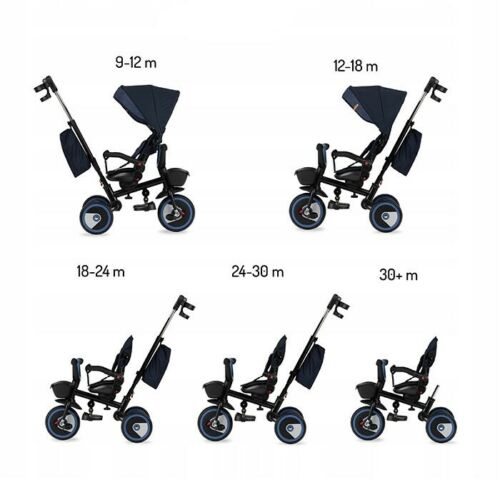 Three-Wheeled Bike Trike Stroller Momi IVIDIA FLOW 5-in-1