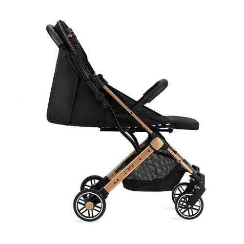 Baby Stroller Lightweight Maneuverable Folded Pushchair Buggy Momi Estelle Black