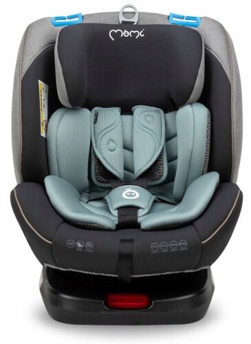 MoMi TORDI Turquoise Car Seat Child Baby Swivel Base Isofix 360° Booster 0-36Kg