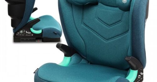 Green Turquoise Lionelo Car Seat ISOFIX Support Kids Child i-Size
