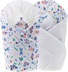 Baby Swaddle Wrap Newborn Bedding Blanket Sleeping Bag Cotton On the Meadow - MyHappy Baby