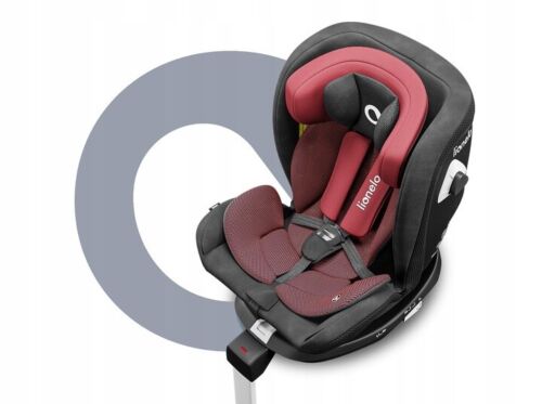 Red burgundy Baby Child Toddler Safety Car Seat Lionelo Braam ISOFIX 0-36 kg